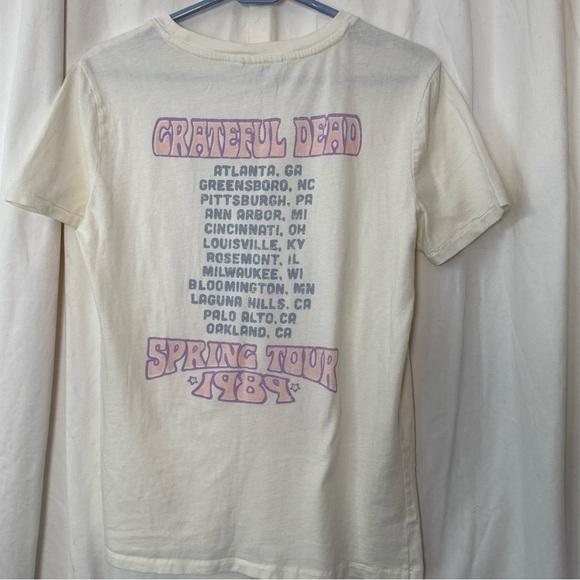 Grateful Dead Vintage 1989 Spring Tour T Shirt Size S Single Stitch - Picture 12 of 15